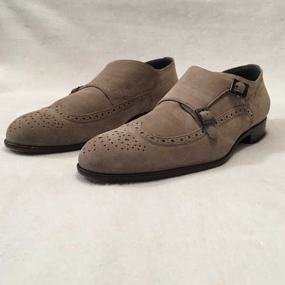 BOSS Hugo Boss Brostio Monk Strap Dress Shoes - Picture 1 of 15